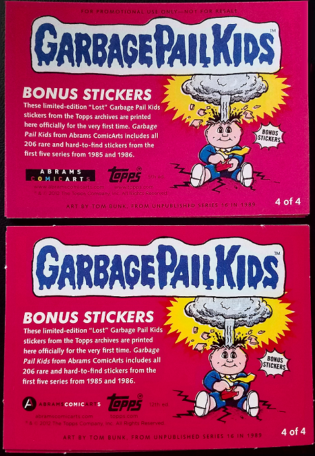 ENTIRE GARBAGE PAIL KIDS SERIES 1 TO 16 MORE ON CD 
