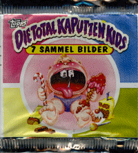 Die Total Kaputten Garbage Pail Kids GPK Topps German 1994 #110 Aglaia Auweia 