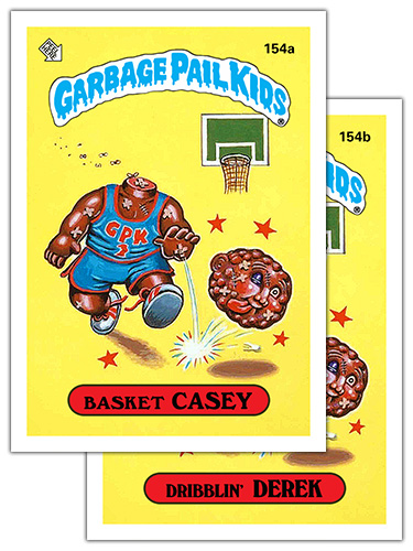 Garbage Pail Kids Series 2 #18 MANY LENNY Red Mini Figure Mint OOP 