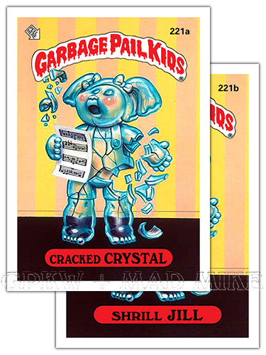 Garbage Pail Kids Series 2 #13 TOADY TERRY Green Mini Figure Mint OOP 