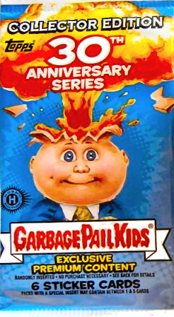 Garbage Pail Kids 30th Anniversary 7b MOIST JOYCE Adam Bomb's Don't Push My... 