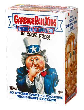 Garbage Pail Kids American As Apple Pie 2016 Empty Wrapper Collector's Edition 