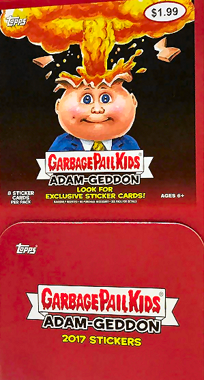 2017 Topps Garbage Pail Kids Series 1 Adam-Geddon #7b BOB SHELTER Nuclear 