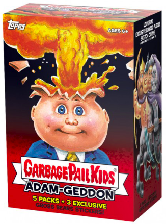 2017 Topps Garbage Pail Kids Series 1 Adam-Geddon #1a BUGGY BUDDY  GREEN 
