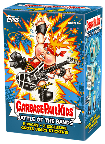 Garbage Pail Kids "Battle Of The Bands" Retail Display Box 2 Pack LOT 