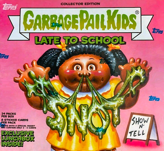 Garbage Pail Kids Late To School Sticker 43B WIZ KID WILLIAM 