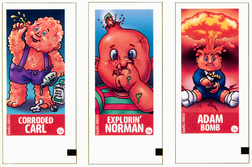 14a LITTLE BARFIN’ ANNA Topps  2003 ANS Garbage Pail Kids 