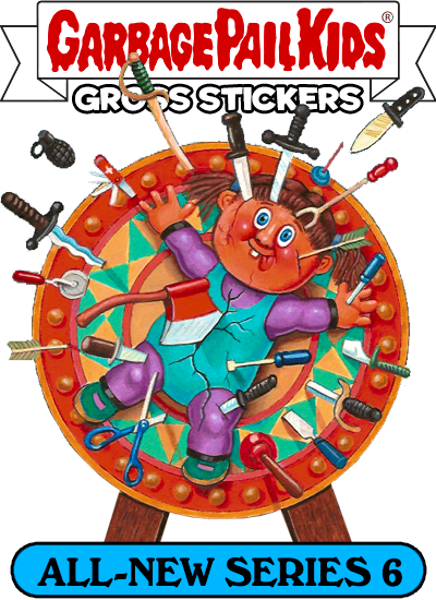 Garbage Pail Kids CHRISTINA UGLIERA GPK Series 3 Sticker Card P1 Promo RARE! 
