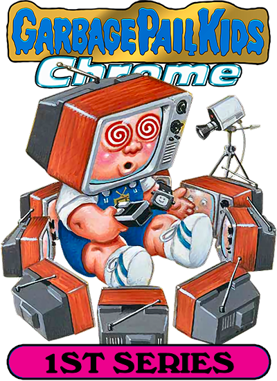 2013 Garbage Pail Kids Chrome Series One Refractors #19a Corroded Carl 