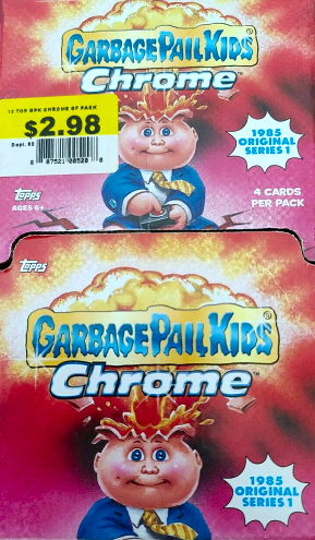 GARBAGE PAIL KIDS CHROME 2 COMPLETE 110-CARD REFRACTOR SET WRAPPER 2014 RARE! 