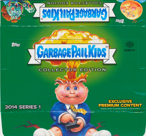 Garbage Pails Kids 2014 Series 1 Motion Chase Card 4 MEAN GENE 