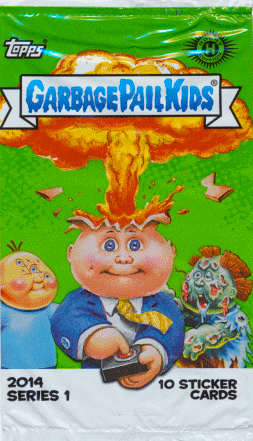 Garbage Pails Kids 2014 Series 1 Base Card 21a ORIGAMI TOMMY 