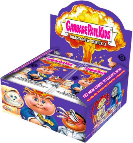 Garbage Pail Kids GPK MiniKins Series 2 Hobby Edition Empty Wrapper 