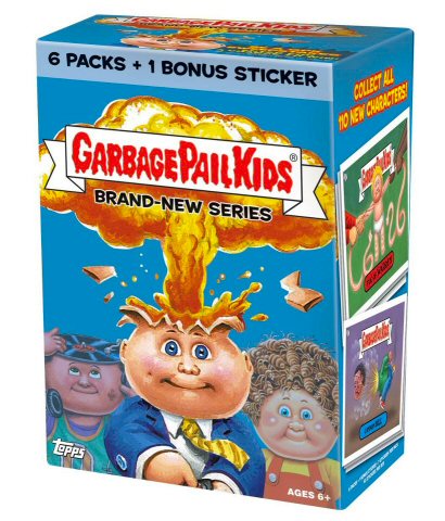 Garbage Pail Kids Topps Sticker 2012 Brand New Series 1 Messy Mario 45a 