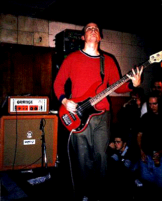 HUM Jeff Dimpsey live at Fireside Bowl, Chicago, IL, 10/30/97 Curt Beery photo 02