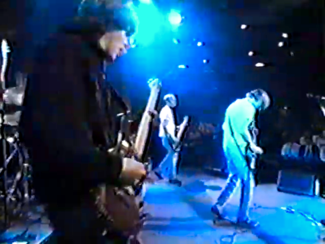 Video still of HUM live on The Jon Stewart Show, MTV Studios, NY, 06/11/95
