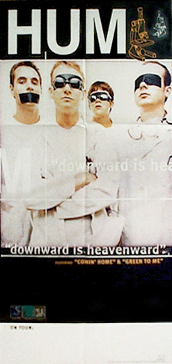 Downward Is Heavenward promo poster art