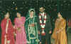 L to R:Nazli Appa, Farzan hiding behind Bhabi, Me, Fakhir and Aapa