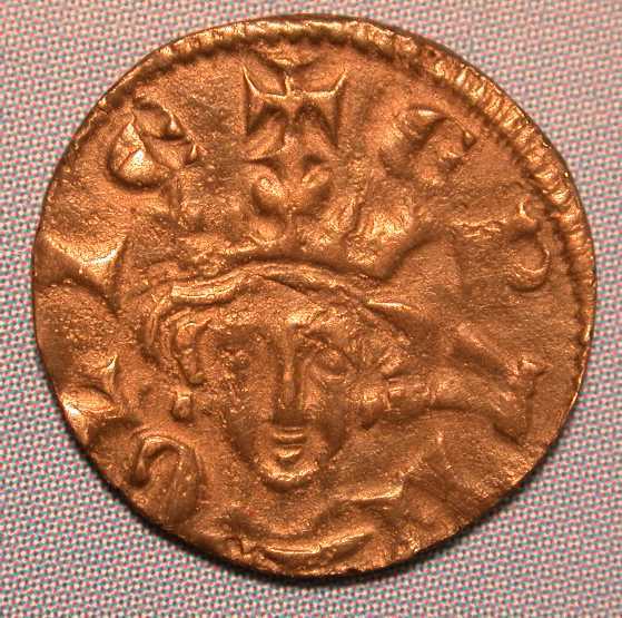 Edward I Counterfeit Farthing from London mint