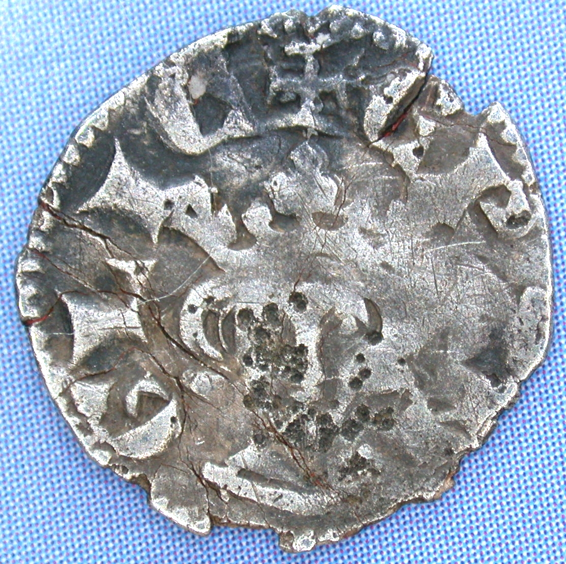 Edward I Counterfeit Farthing from Lincoln mint