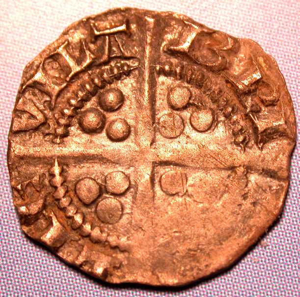 Edward I Bristol Farthing - 7 variant