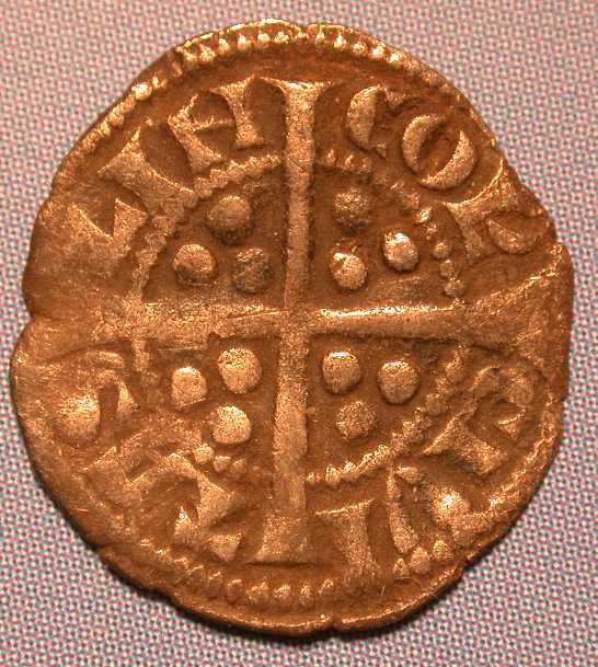 Edward I farthing Lincoln - 10