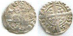 Edward I Londonienis Farthing - 12