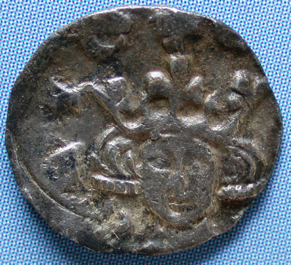 Edward I Farthing London - 18b mule with 913 reverse