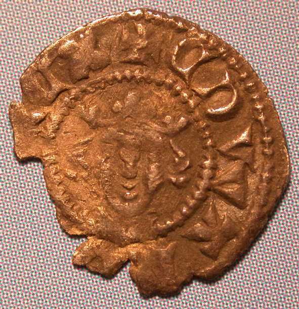 Edward I Farthing - 28 variant