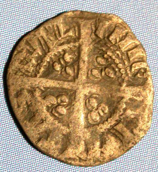 Edward I Dublin Farthing - Type 1e