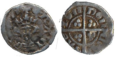 Edward I Farthing London - 23