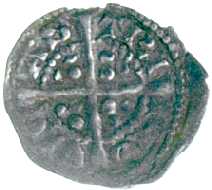 Edward I Farthing Newcastle - 10