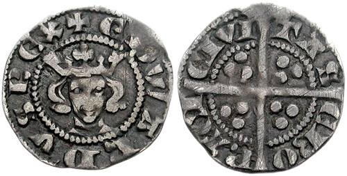 Edward I Farthing York - 7