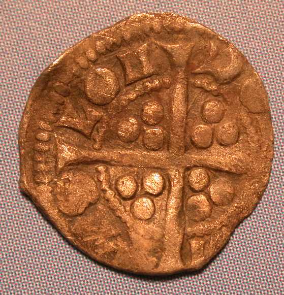 Edward II Farthing London - 30 unlisted variety