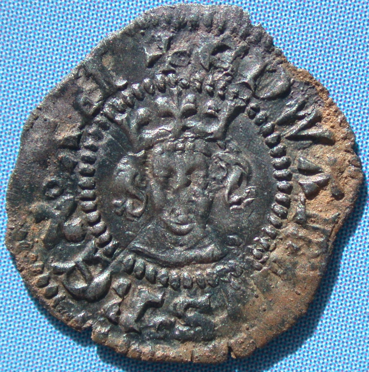 Edward III Farthing - 7i obverse