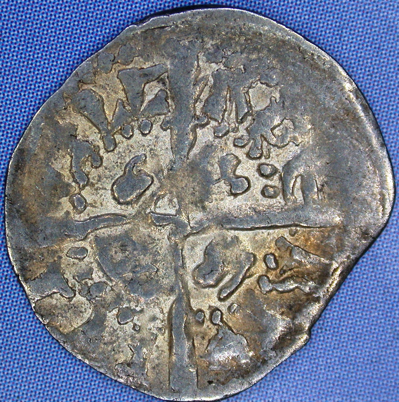 Edward III Farthing Berwick - 10bi reverse