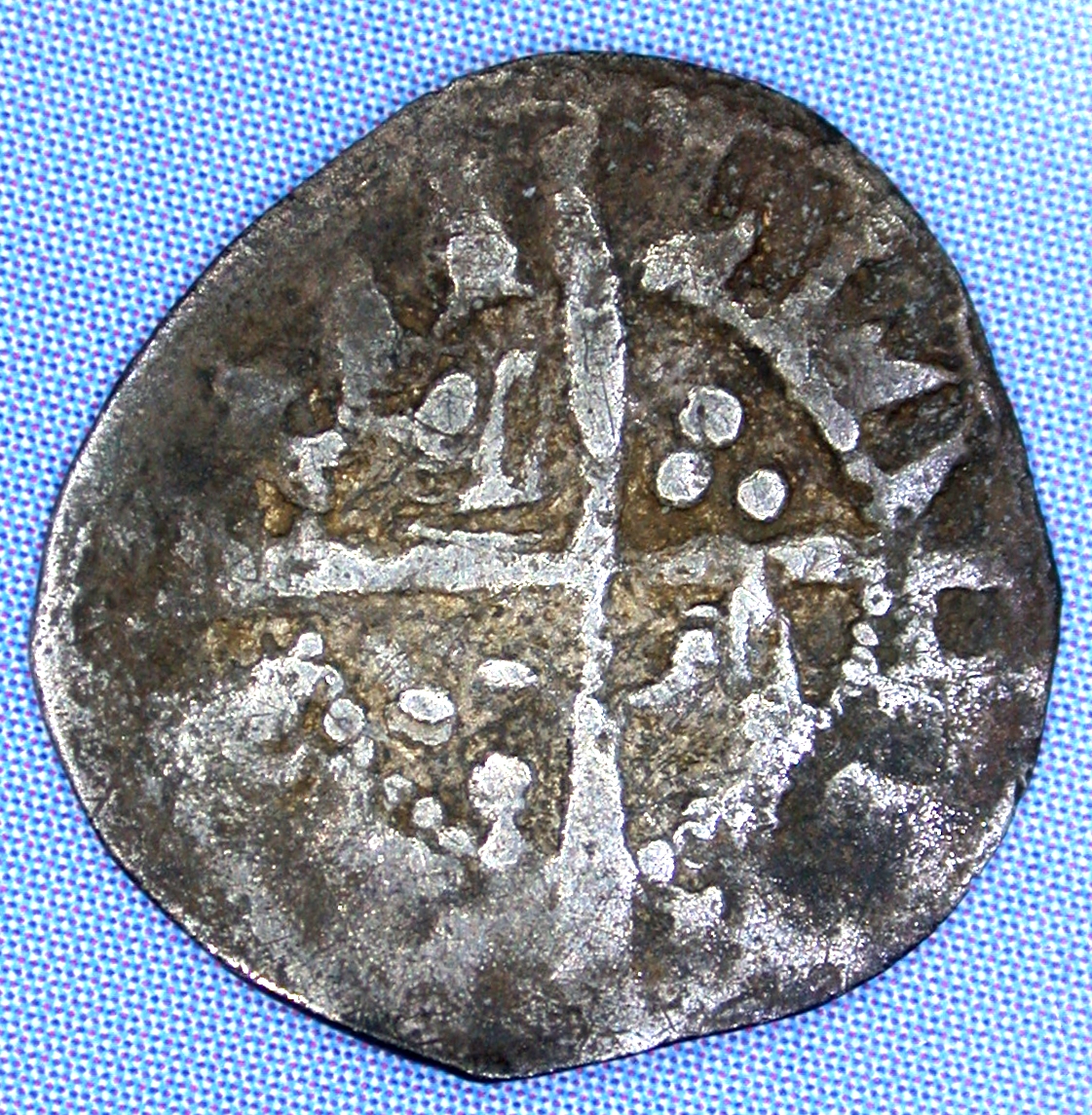 Edward III Farthing Berwick - 8c reverse