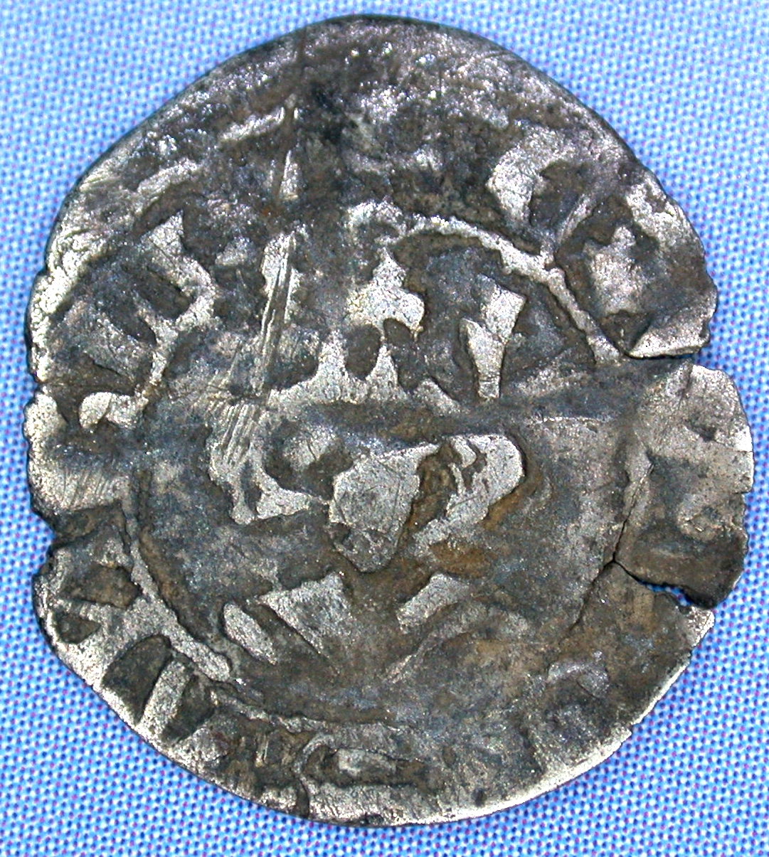 Edward III Farthing Berwick - 9c obverse