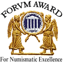 Forvm Award For Numismatic Excellence