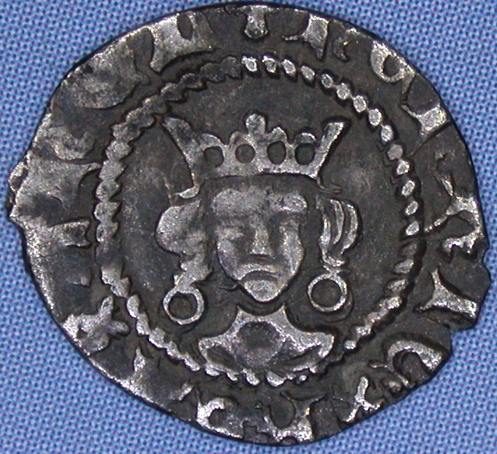 Henry VI Farthing Calais - Annulet Rosette-Mascle mule