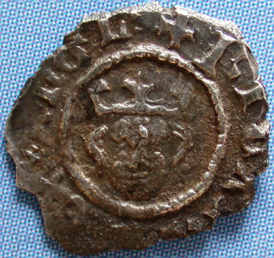 Richard II Farthing - 1b no

neck