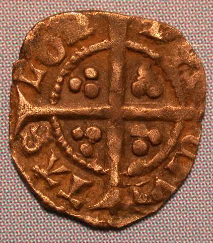 Richard II Farthing - 1d with

neck