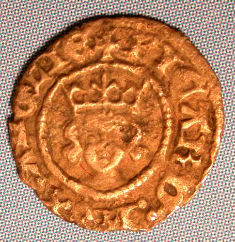 Richard II Farthing - 1f with neck