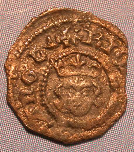 Richard II Farthing - 1f without

neck