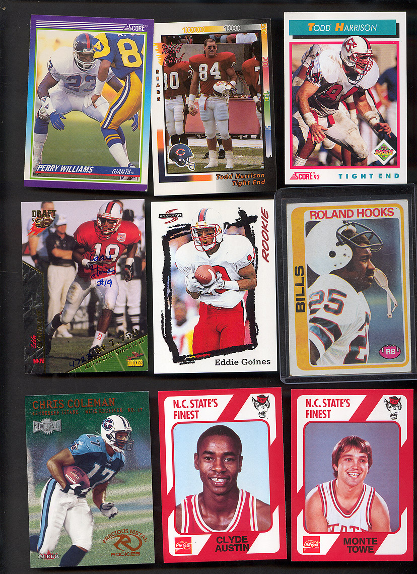 Anthony Miller Autographed 1989 Pro Set Rookie Card #363 San Diego