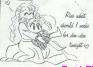 ikuko hugging chibi-usa/rini