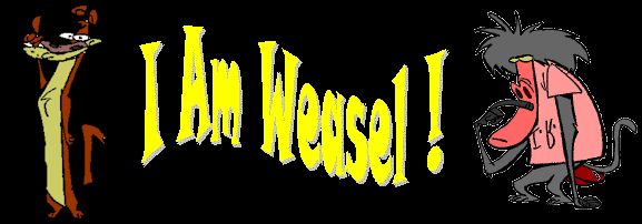 i am weasel logo