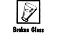 broken glass