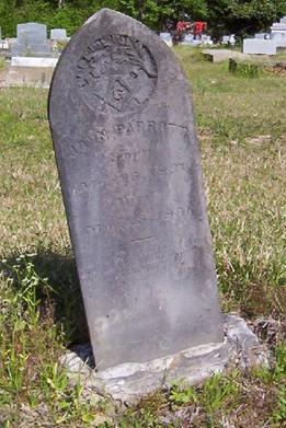 IMAGE of John R. Parrott Headstone