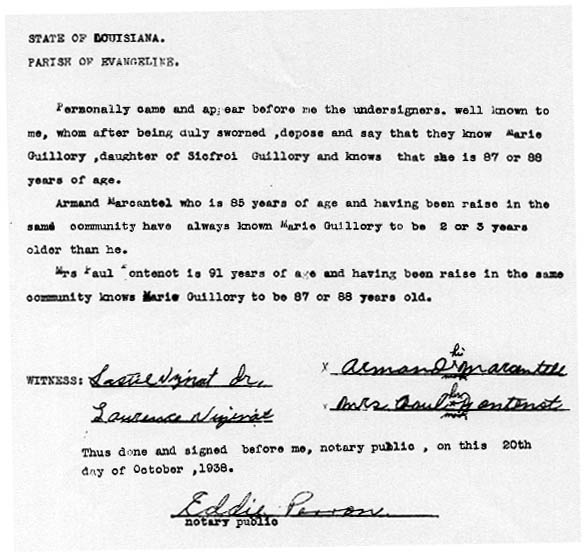 IMAGE of Notary Public Letter